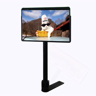 24 -дюймовий двосторонній РК -монітор із входами Stand & HDMII/VGA/USB