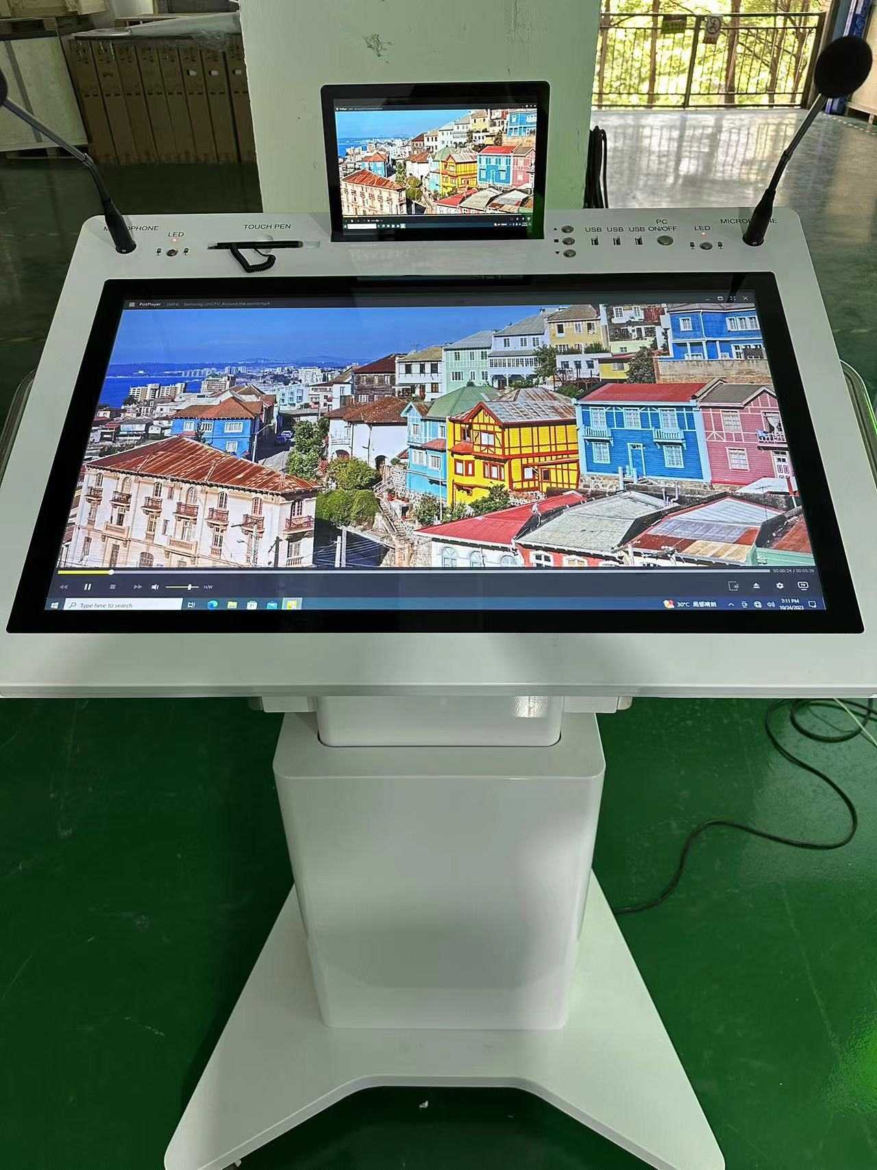 32 '' Інтерактивна РК -дисплея Lectern Smart Double Screen